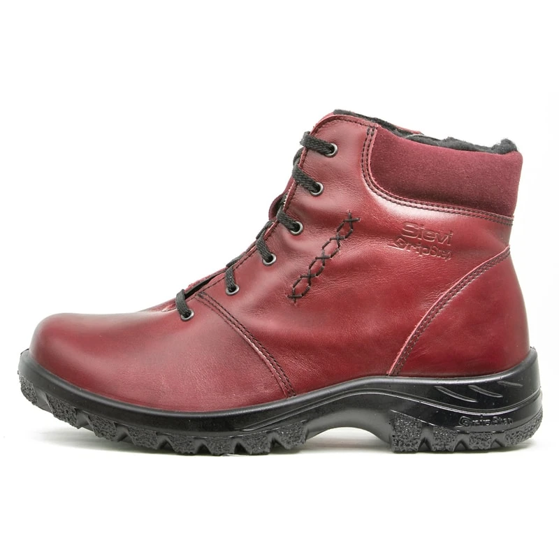 Sievi Aila XL Naisten Viininpunaiset Talvinilkkurit GripStep®-pitopohjalla 1 Sievi Aila XL Naisten Viininpunaiset Talvinilkkurit GripStep®-pitopohjalla