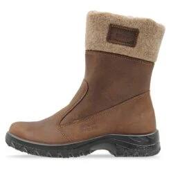 Sievi Katja XL Naisten Ruskeat Talvinilkkurit GripStep®-pitopohjalla