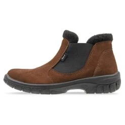 Sievi Minja Naisten Ruskeat Talvinilkkurit Venykkeellä