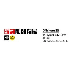 Sievi Offshore XL+ S3 Turvakengät -Sievi turvakengät kauppa Offshore S3 45 52039 342 0PM3
