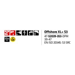 Sievi Offshore XL+ S3 Turvakengät -Sievi turvakengät kauppa Offshore XL S3 47 52039 353 0PM3 1