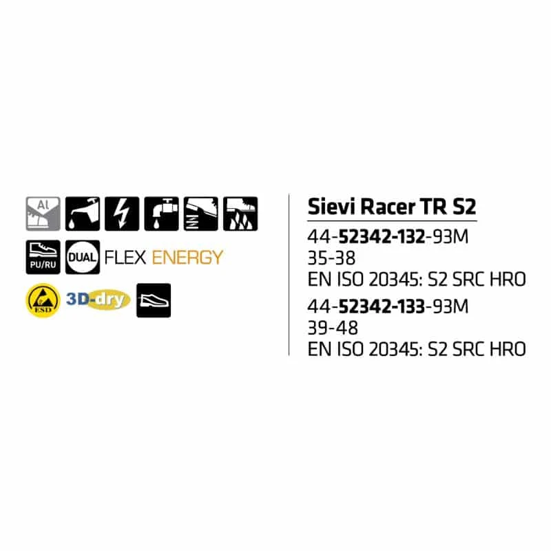 Sievi Racer TR S2 Turvakengät 2 Sievi Racer TR S2 Turvakengät - Image 2